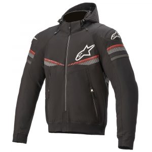 Sektor V2 Tech Hoodie Black/Red XL